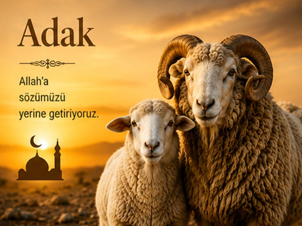 Adak Kurbanı Koyun-Koç